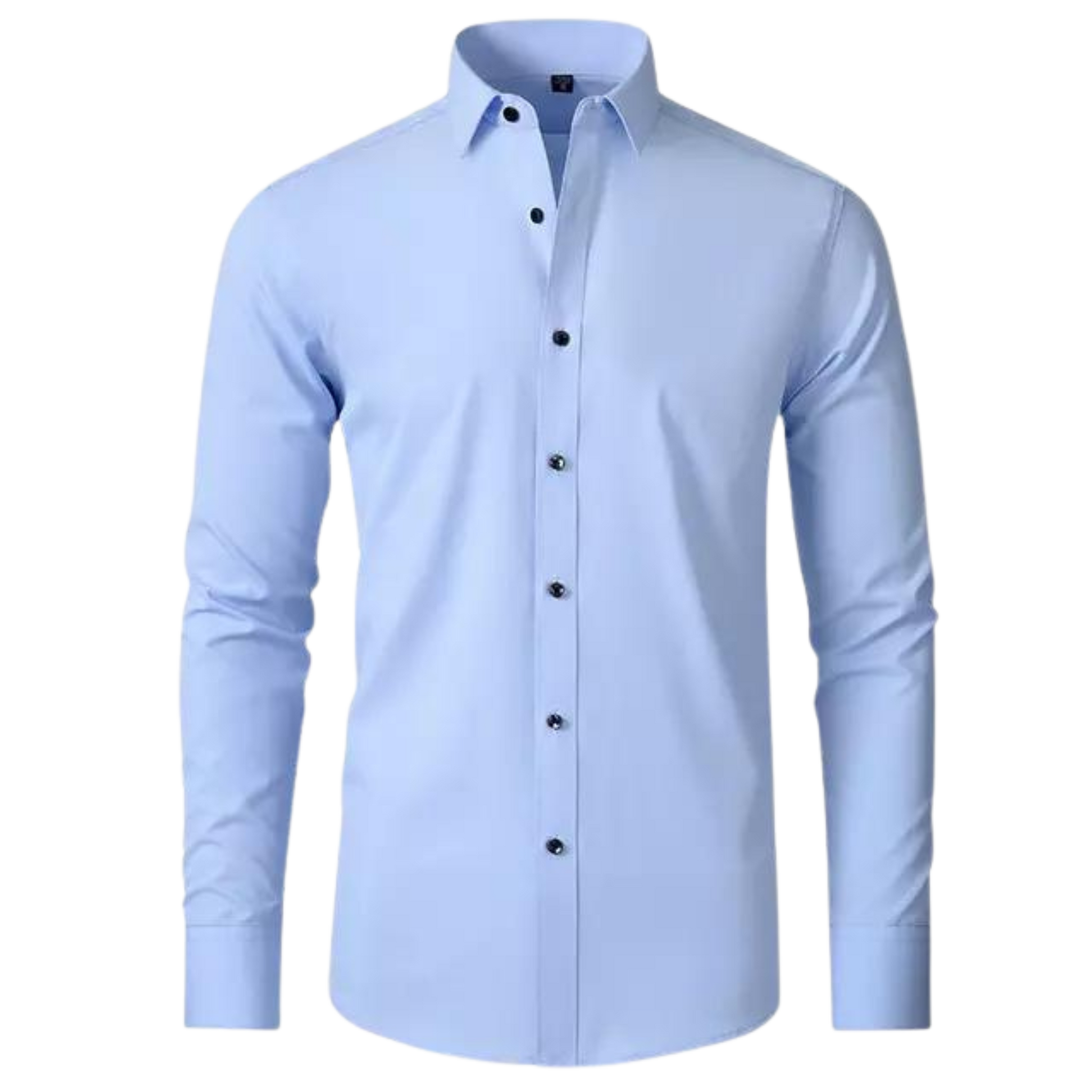 Camisa Masculina Slim Fit - Azul Claro