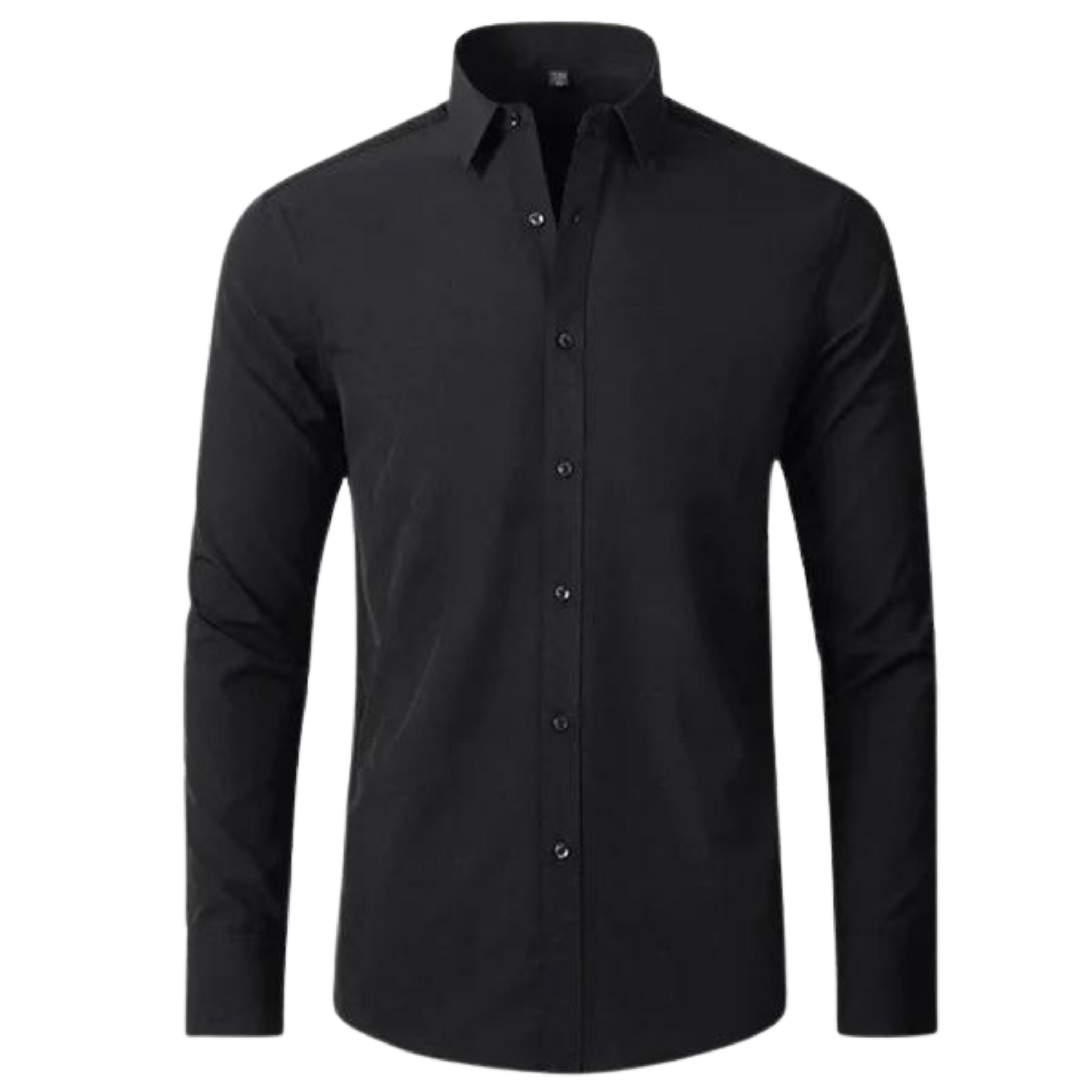 Camisa Masculina Slim Fit - Preto